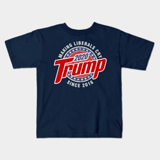 President Trump 2020 Making Liberals Cry Since 2016 Kids T-Shirt